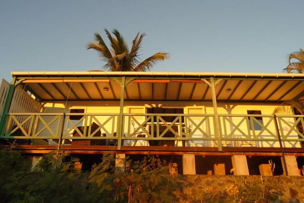 Chalet Sunset, Vue Panoramique Sur La Baie, Proche De Saint-Leu Et Ses Plages Luaran gambar